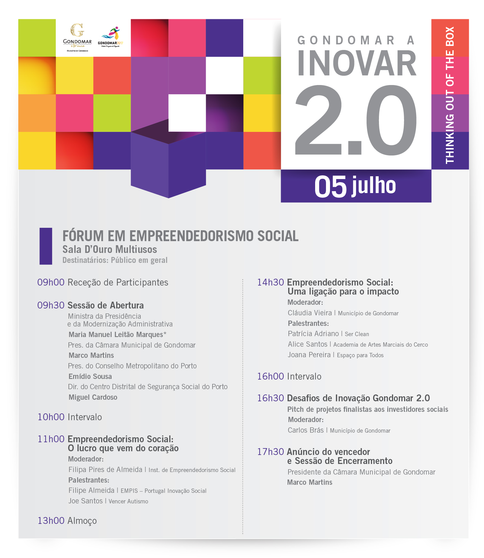 Programa Gondomar a Inovar 2.0 dia 05